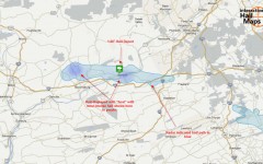 Hail Map Berwick, PA July 26, 2012