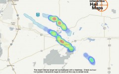 Hail Storm Map Rocky Ford and La Junta Colorado September 27, 2012