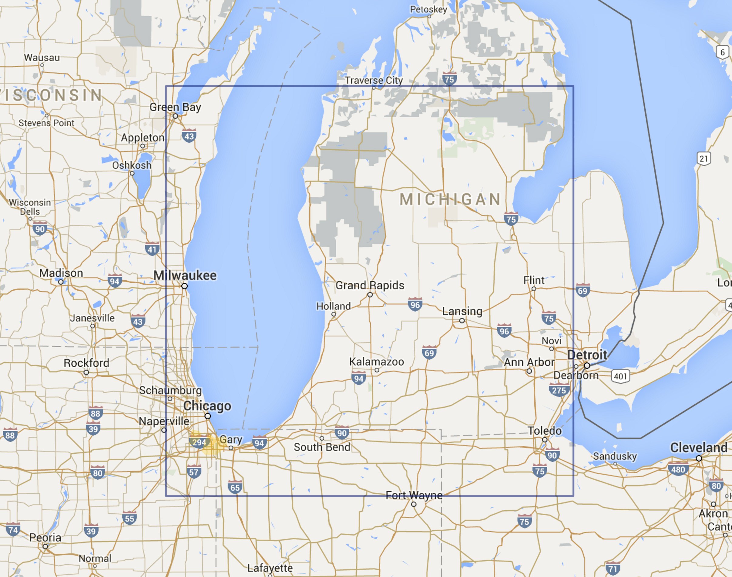 Grand Rapids MI Region