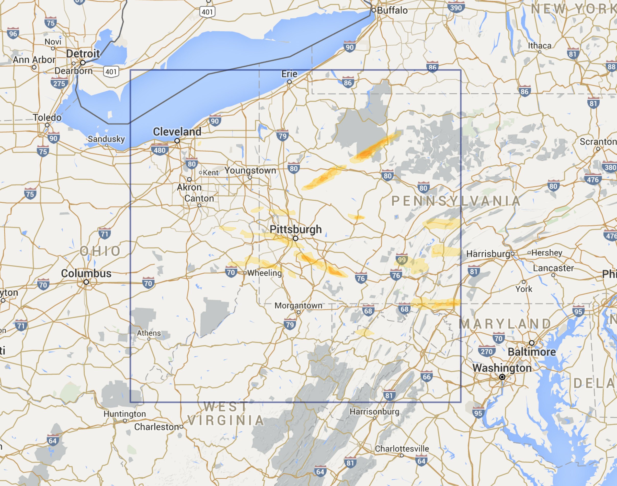 Pittsburgh PA Region