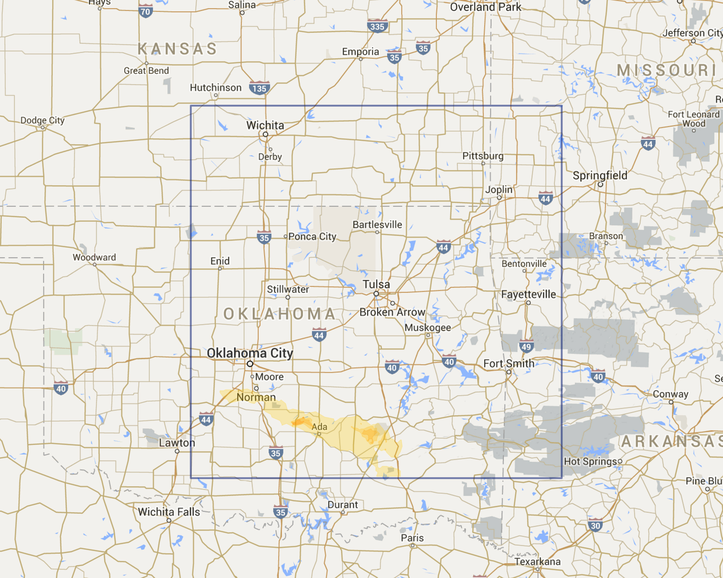 Tulsa OK Region